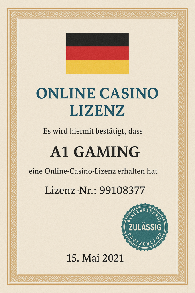 A1 Gaming License